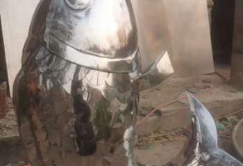 鏡面魚雕塑廠家 不銹鋼鏡面魚雕塑報(bào)價(jià)
