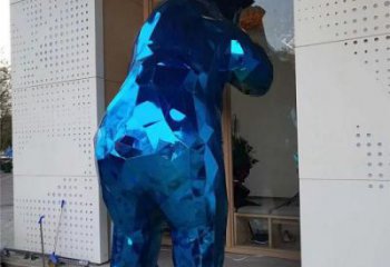 噴鍍北極熊雕塑廠家 大型北極熊雕塑廠家價(jià)格