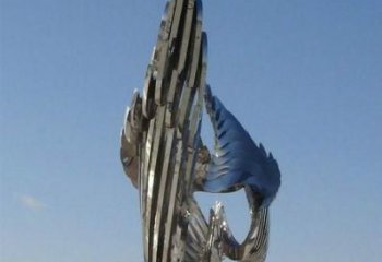 鴛鴦雕塑廠家 提供不銹鋼鴛鴦鳥(niǎo)雕塑廠家