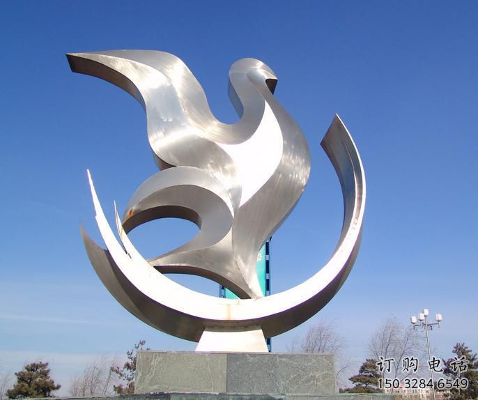 飛鴿雕塑廠家 亮面工藝 不銹鋼飛鴿雕塑生產(chǎn)制作