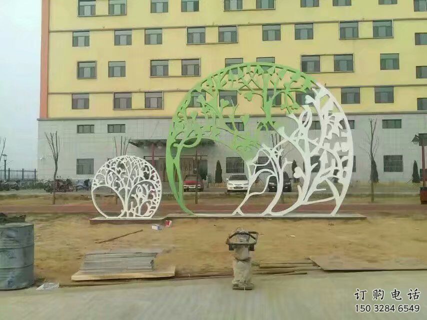 剪紙樹(shù)雕塑廠家 園林剪紙不銹鋼雕塑 剪紙樹(shù)雕塑廠家 園林剪紙不銹鋼雕塑