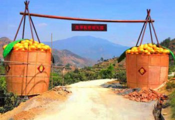 枇杷雕塑 水果藝術(shù)標(biāo)識(shí) 不銹鋼枇杷雕塑廠家