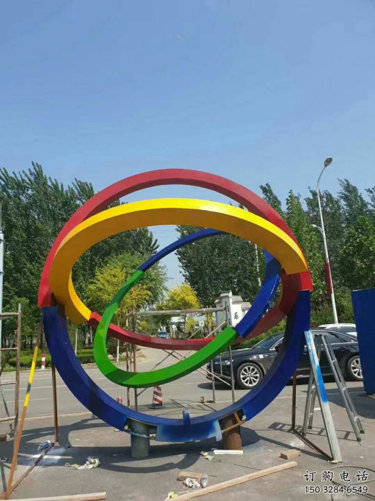 鏤空?qǐng)A球雕塑廠家 現(xiàn)代園林小品 住宅小區(qū)不銹鋼圓球雕塑