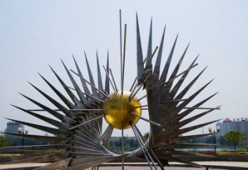 創(chuàng)意星球雕塑廠家  戶外廣場(chǎng)小品  大型不銹鋼星球雕塑