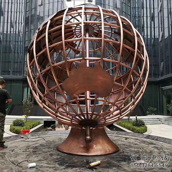 游樂場地球儀雕塑廠家 現(xiàn)代擺件 噴漆不銹鋼地球儀雕塑 游樂場地球儀雕塑廠家 現(xiàn)代擺件 噴漆不銹鋼地球儀雕塑