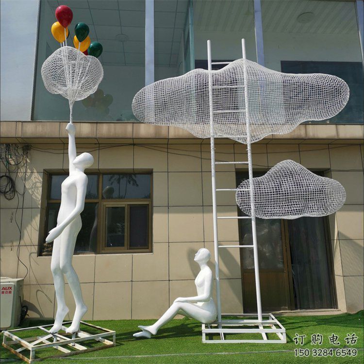 商業(yè)街云梯雕塑廠家 現(xiàn)代擺件 鏤空不銹鋼云梯雕塑生產(chǎn) 商業(yè)街云梯雕塑廠家 現(xiàn)代擺件 鏤空不銹鋼云梯雕塑生產(chǎn)