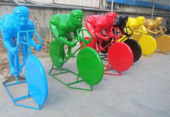 步行街賽車(chē)雕塑廠家 剪紙小品 創(chuàng)意不銹鋼賽車(chē)雕塑廠