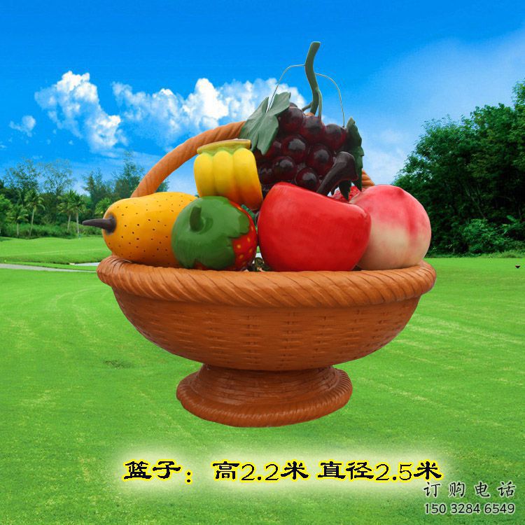 廣場(chǎng)菜籃子雕塑廠家 園林小品 歐式不銹鋼菜籃子雕塑報(bào)價(jià)