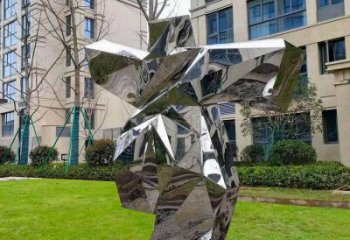 抽象太極雕塑廠家 異形戶(hù)外小品 烤漆太極雕塑廠