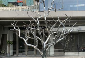 大型枯樹(shù)枝雕塑廠(chǎng)家 鍛造小品 醫(yī)戶(hù)外不銹鋼枯樹(shù)枝雕塑廠(chǎng)