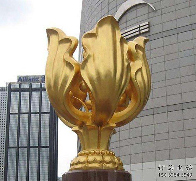 鍍金花瓣雕塑廠家 鑄造擺件 現(xiàn)代不銹鋼花瓣雕塑廠