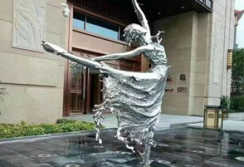 中式芭蕾舞雕塑廠家  現(xiàn)代小品 游樂場不銹鋼芭蕾舞雕塑擺件