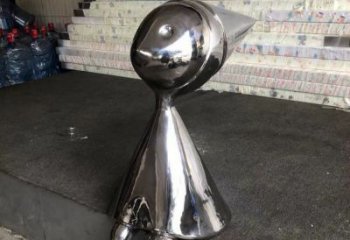 廣場卡通人雕塑廠家  公園小品  創(chuàng)意不銹鋼卡通人雕塑