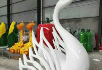定價(jià)園林天鵝雕塑 風(fēng)景區(qū)仿真雕塑 廣場小品