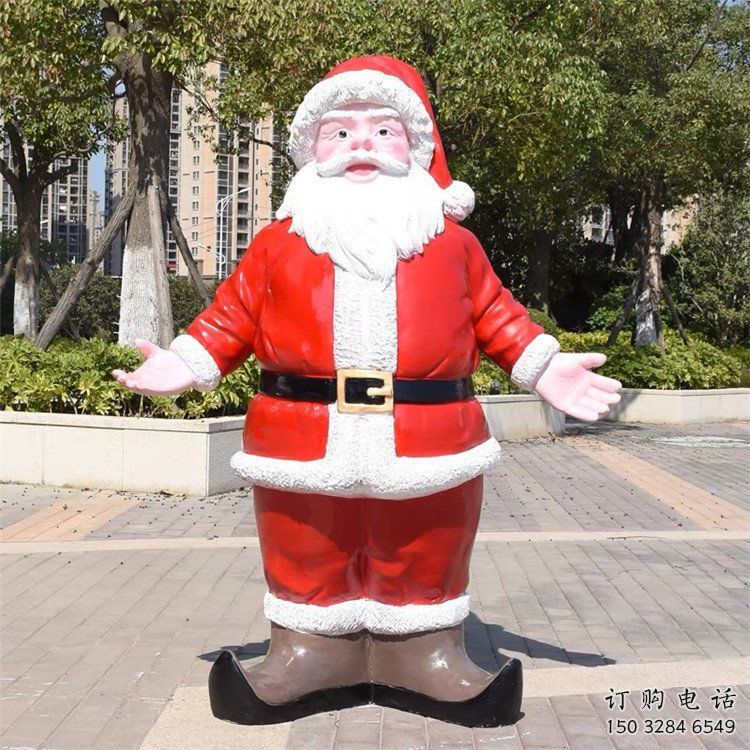 抽象圣誕老人雕塑 店門口彩繪雕塑 不銹鋼雕塑擺件 抽象圣誕老人雕塑 店門口彩繪雕塑 不銹鋼雕塑擺件