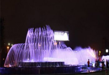 生產(chǎn)噴泉雕塑，燈光數(shù)控效果，公園噴泉雕塑廠家