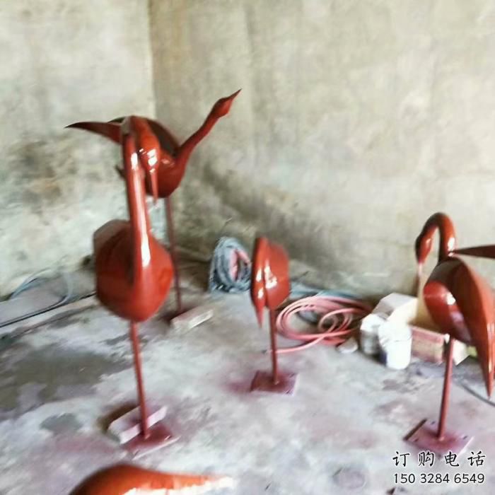 山東庭院鳥類雕塑，動物主題，鍍銅工藝