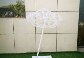 仿真云梯雕塑 電鍍現(xiàn)代梯子雕塑 部隊云朵雕塑生產(chǎn)商