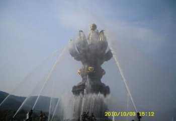 水景變頻噴泉雕塑，水景噴泉雕塑預(yù)定