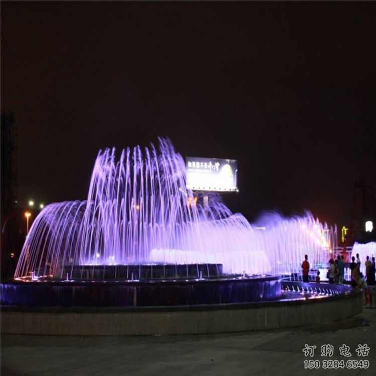 生產(chǎn)噴泉雕塑，燈光數(shù)控效果，公園噴泉雕塑廠