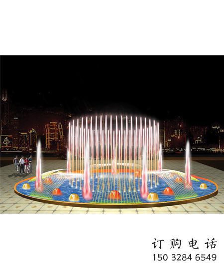 水簾搖擺噴泉雕塑，循環(huán)噴水模式噴泉雕塑公司