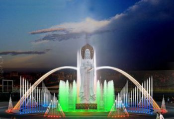 搖擺漂浮噴泉雕塑，水景藝術(shù)噴泉雕塑預(yù)定