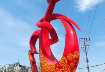 和字雕塑制造，歐式風(fēng)格，不銹鋼和字雕塑創(chuàng)意廠家