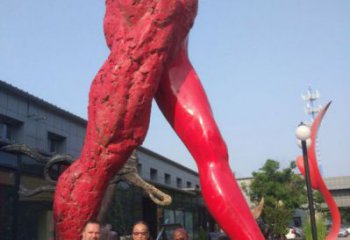 花園人字雕塑制造商，標(biāo)識(shí)雕塑，不銹鋼人字雕塑優(yōu)選廠家
