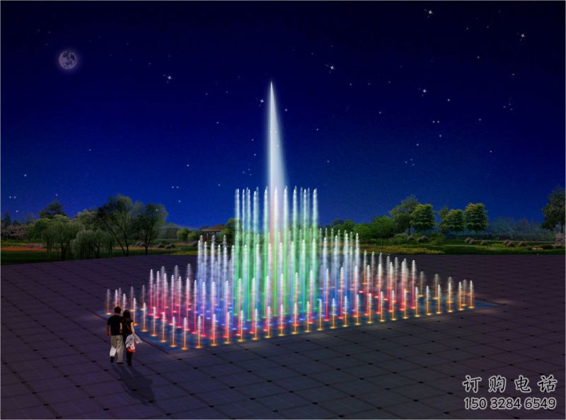 花樣跳動電影噴泉雕塑 花樣跳動電影噴泉雕塑
