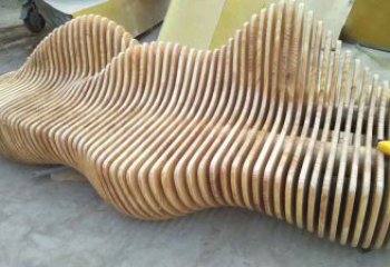 售樓部坐凳雕塑，噴砂雕塑，烤漆題材