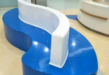 坐凳雕塑，幾何造型，幾何坐凳雕塑制作