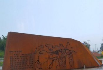 廣場(chǎng)景墻雕塑廠家，宣傳主題藝術(shù)類