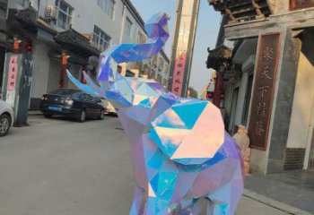 地產(chǎn)大象雕塑提供，露天雕塑，烤漆大象雕塑生產(chǎn)承接