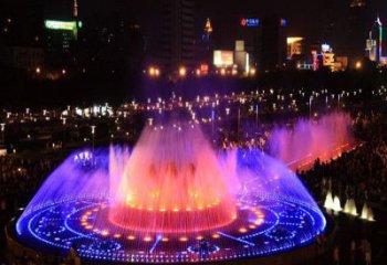 漂浮波光噴泉雕塑，噴泉雕塑加工