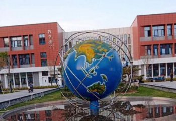 地球雕塑精選，公園小品，不銹鋼地球雕塑精品