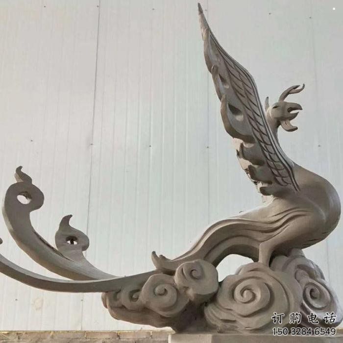 景觀孔雀雕塑制作，標(biāo)識(shí)雕塑，銅孔雀雕塑生產(chǎn)
