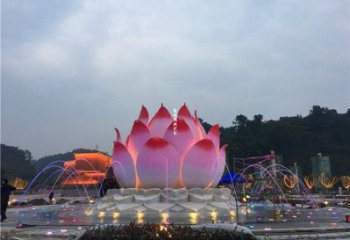 蓮花雕塑定價(jià)，廣場雕塑，蓮花噴泉雕塑廠家優(yōu)價(jià)