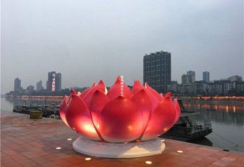 蓮花雕塑選用，透雕系列，現(xiàn)代蓮花噴泉雕塑優(yōu)價