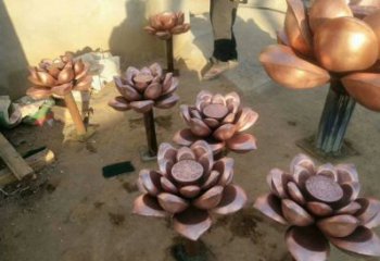 水蓮花銅雕塑訂做，歐式風(fēng)格，水蓮花銅雕塑廠家選定