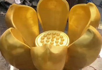 蓮花雕塑預定，美陳雕塑，景觀銅蓮花雕塑選用