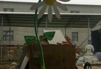 葵花雕塑供需，透雕系列，空間葵花雕塑制造商