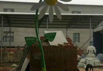 彩繪太陽花雕塑生產(chǎn)，景區(qū)案例，彩繪太陽花雕塑優(yōu)選