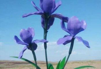 蘭花雕塑通用，戶外雕塑，不銹鋼蘭花雕塑廠家