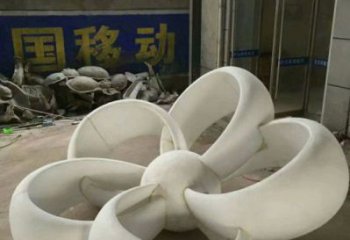 金銀花雕塑專供，美陳雕塑，不銹鋼金銀花雕塑預(yù)定