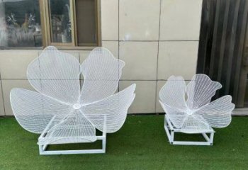 梨花雕塑工程制作，戶(hù)外雕塑，鏤空百合花雕塑優(yōu)選