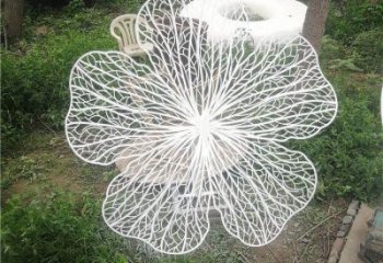 梨花雕塑定價，拉絲工藝，不銹鋼梨花雕塑制作廠家