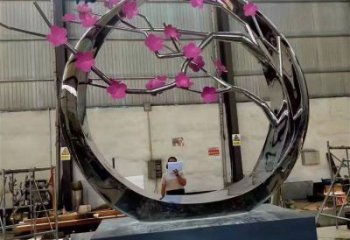 社區(qū)梅花雕塑常用，景觀概念，梅花雕塑異型展品