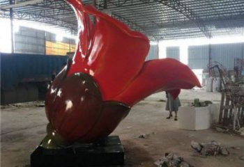 木棉花雕塑供應(yīng)，城區(qū)小品，大型木棉花雕塑制造商