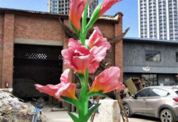 木棉花雕塑生產(chǎn)，透雕系列，彩繪木棉花雕塑生產(chǎn)商
