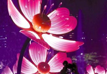 桃花雕塑供求，景區(qū)案例，仿真桃花雕塑廠家
